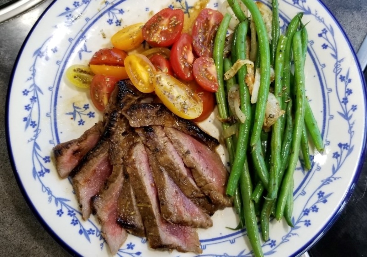 Balsamic Marinated Flank Steak - Online Fitness and Nutrition Coaching