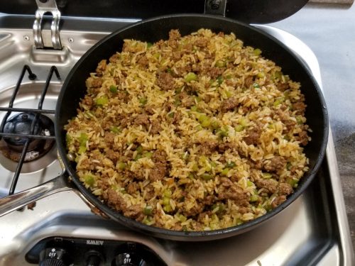 Cajun Cooking in the RV Kitchen