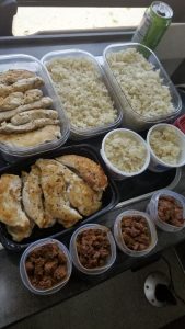 Food prep in bulk proteins and starches