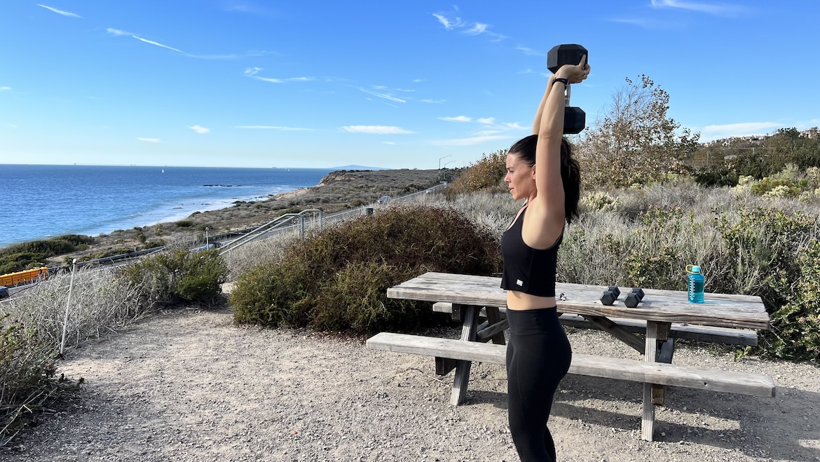 Woman Strength Training